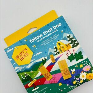 Burt's Bees Holiday Limited Edition Follow that Bee Board Game Lip Balm Gift Set